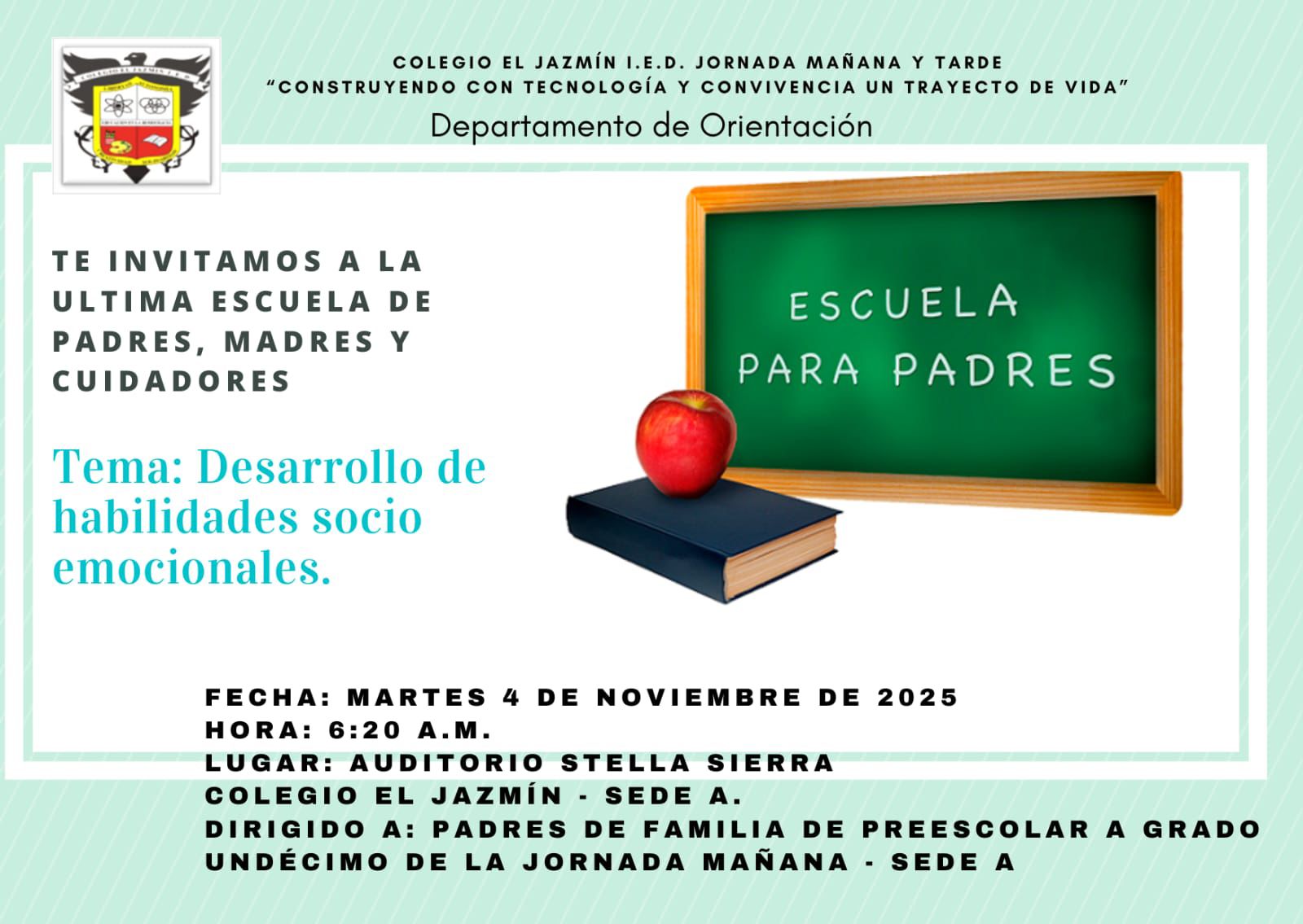 Escuela de padres y cuidadores